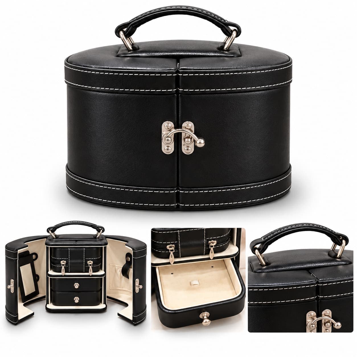 Wolf Luxury Jewellery Box