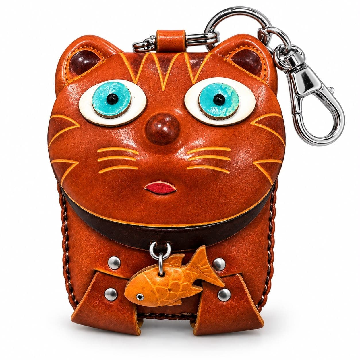 SU-DECO – Genuine Leather Keychain Pouch