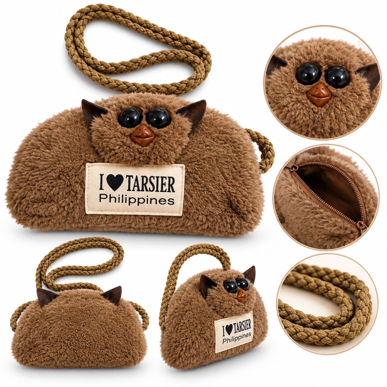 Kids Mini Crossbody Bag Tarsier