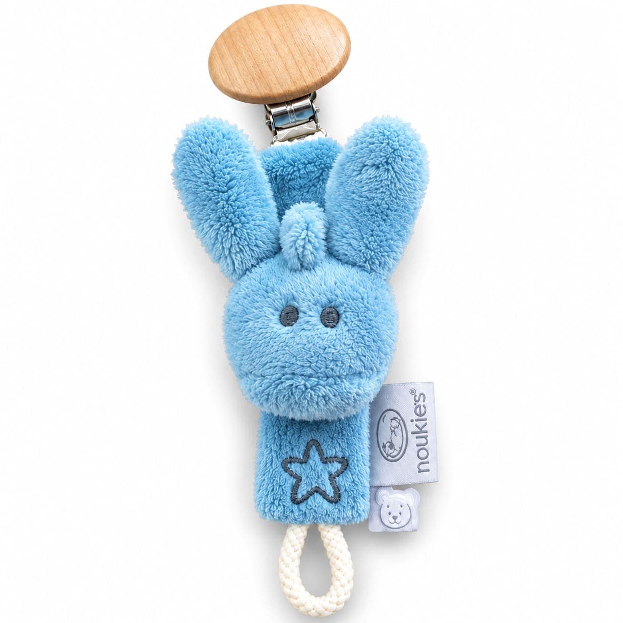 Noukies – Baby Pacifier Clip