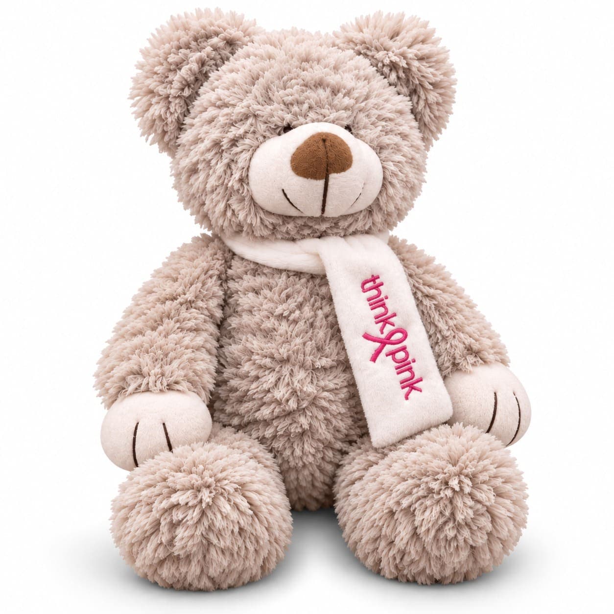 Think Pink – 12-Inch Teddy Bear A Cute Little Gift Full of Warmth